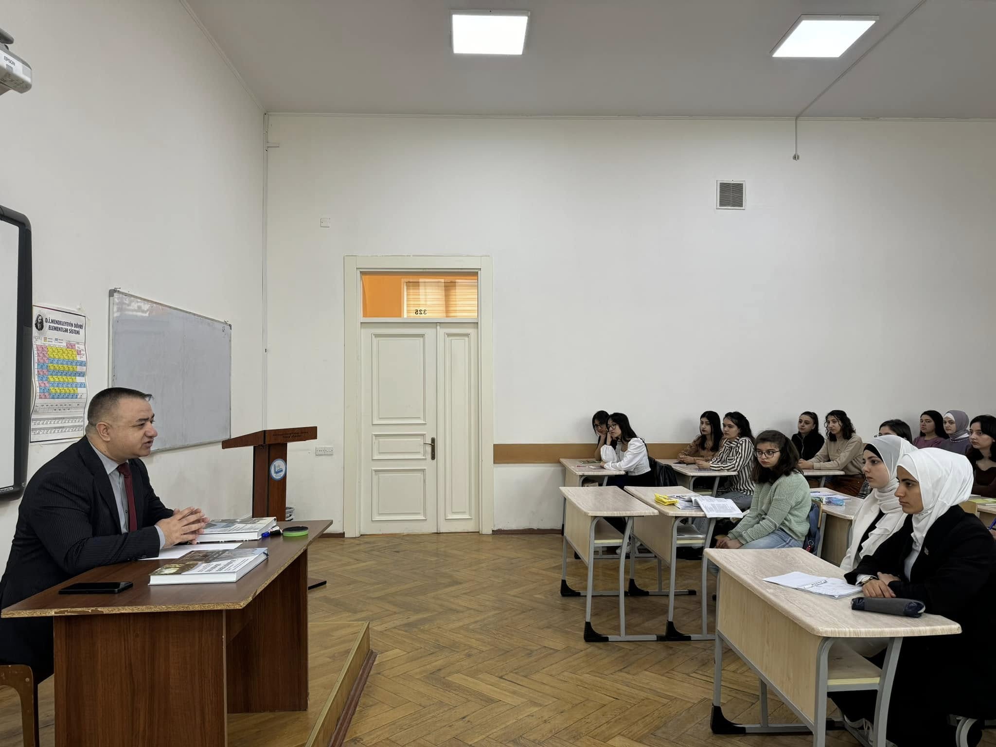 ADPU-nun Filologiya fakültəsində Qərbi Azərbaycana həsr olunmuş mühazirələr təşkil olunmuşdur