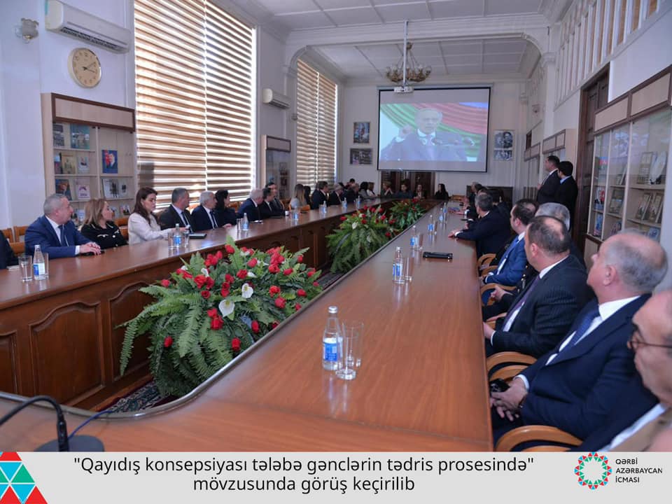 "Qayıdış konsepsiyası tələbə gənclərin tədris prosesində" mövzusunda görüş keçirilib.