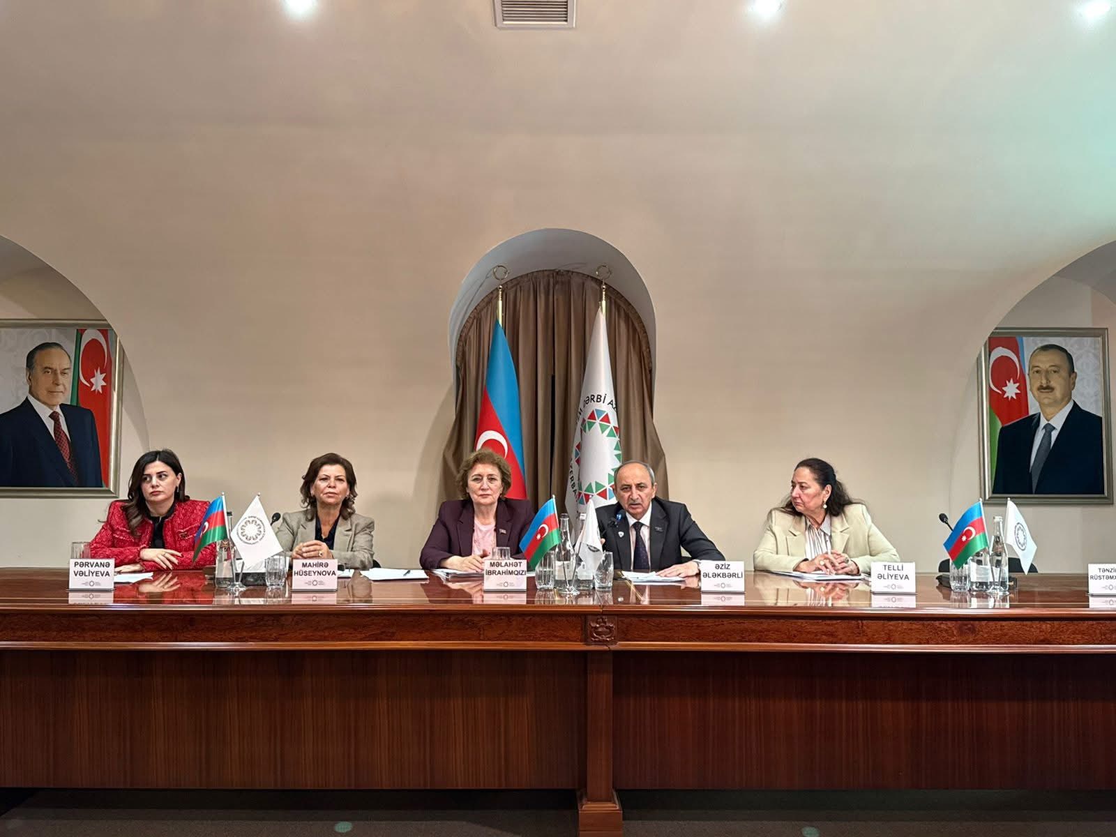 Qərbi Azərbaycan İcmasının Qadınlar Şurasının iclasında Qayıdış mesajları, illik hesabat və yeni hədəflər müzakirə olundu