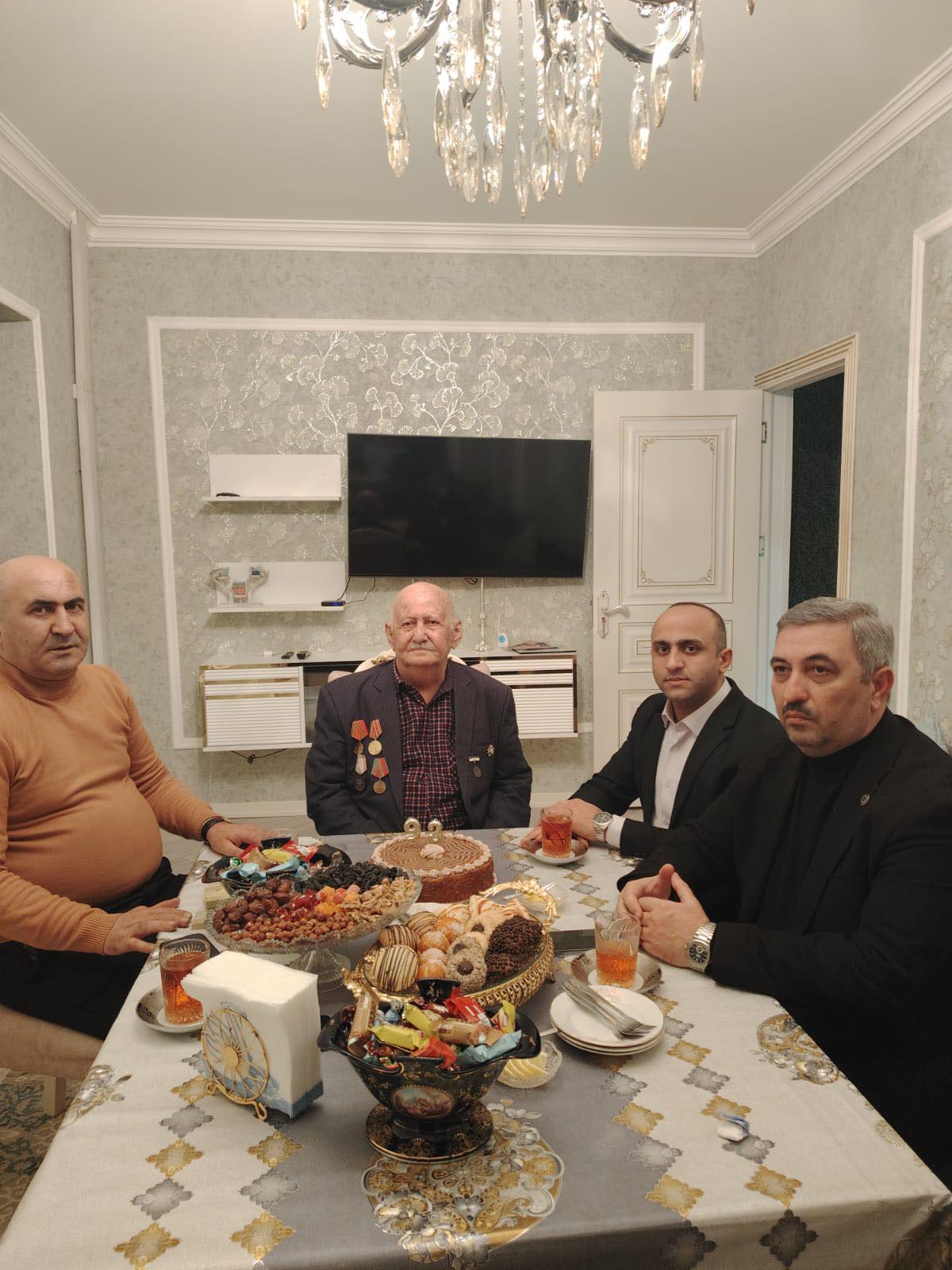 ƏLİ ƏHMƏDOVUN 93 YAŞI QEYD OLUNDU